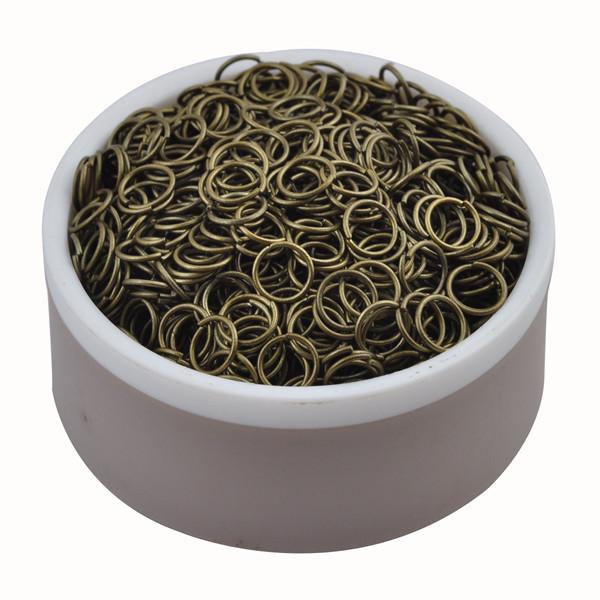LNRRABC Fashion 4-10 Mm Antique Bronze Open Jump Split Rings Connector DIY Jewelry Findings Making