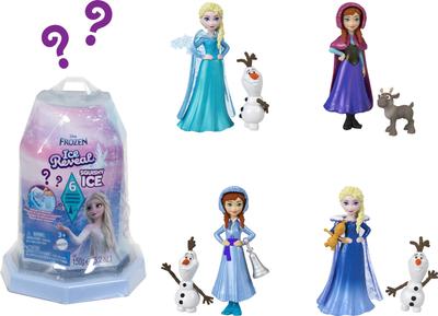 Disney Die Eiskönigin Ice Reveal Die Magie des Eises (Überraschungskollektion 3 Mini-Puppe) [Überraschungspaket] [Anziehpuppe] [Mini-Puppenzubehör-Set] [Ab 6 Jahren]