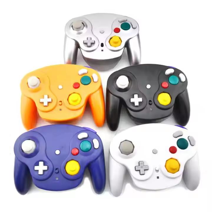 For Game for NGC Controller GC Port PC USB Wired Gamepad Joypad Joystick for Computer