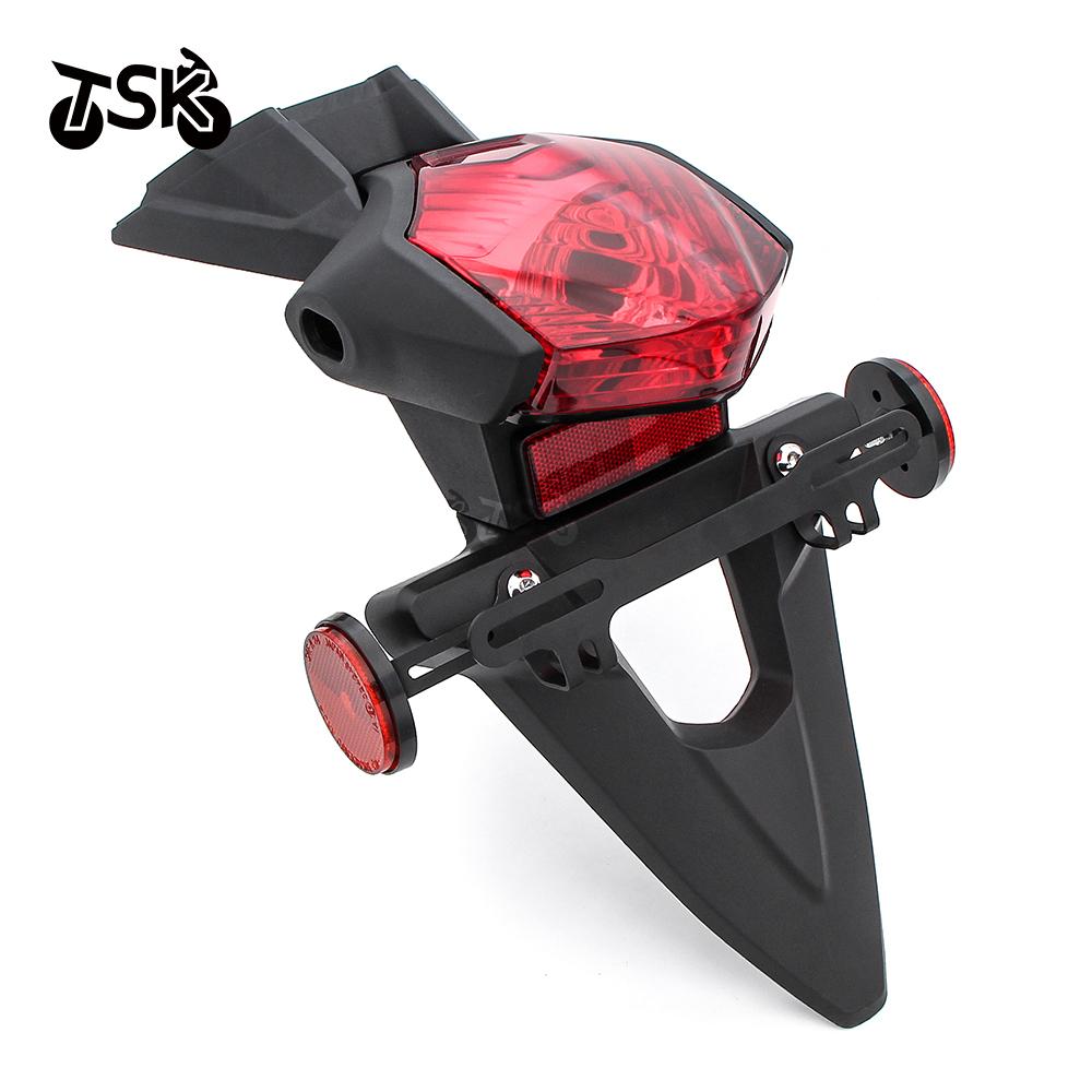Motorcycle Rear Fender For Honda NC700 NC700S NC700X NC750X NC 700 Mudguard License Plate Bracket Mud Guard Cover Accessories