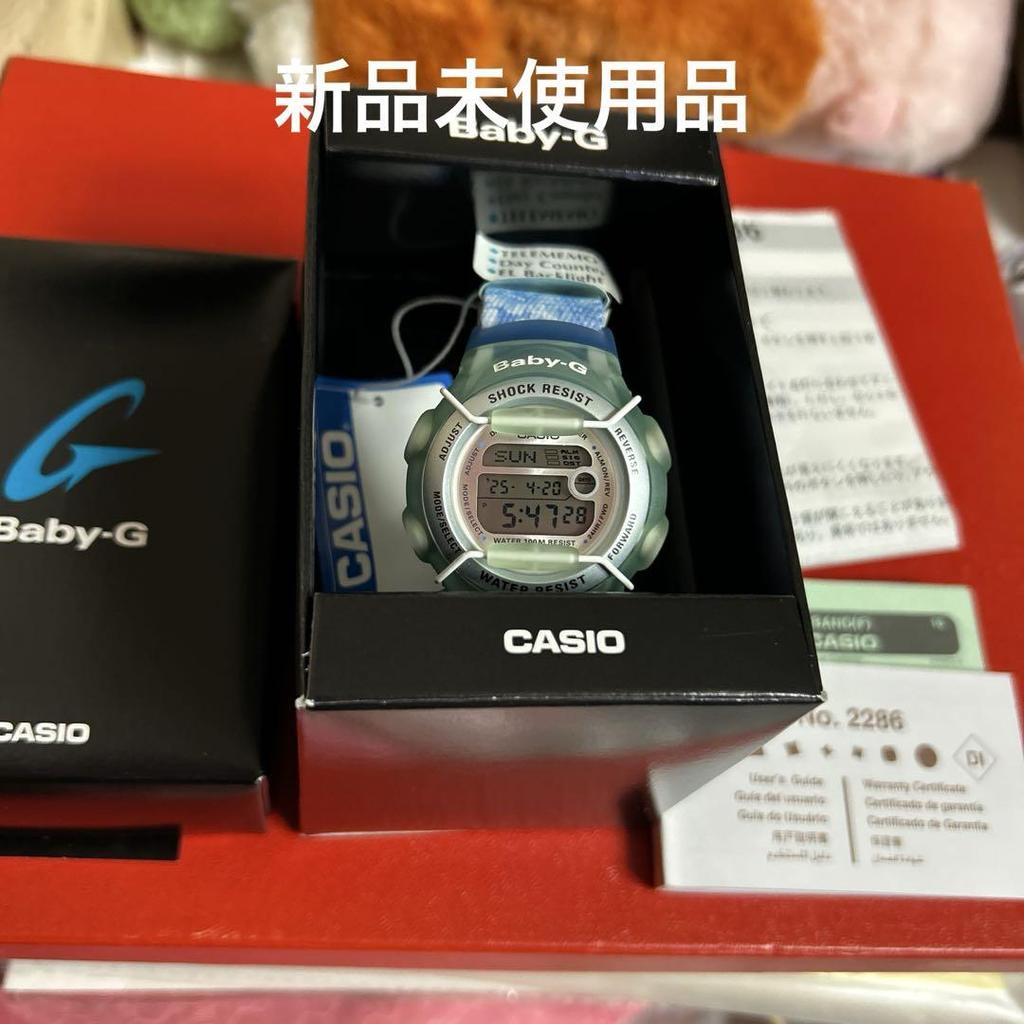 [USED] CASIO Baby-G Digital Watch, Blue, 2286