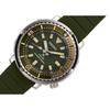 Seiko Prospex Damen Street Series Safari Solar Diver 200m Grüne Uhr SUT405P1, Militärgrün, Taucher.