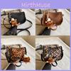 Modische PU-Schultertasche mit Leopardenmuster für den täglichen Gebrauch Stilvolles und vielseitiges Design