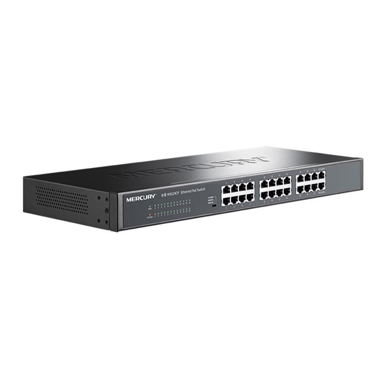 Mercury 24-Port Full Gigabit Unmanaged PoE Switch