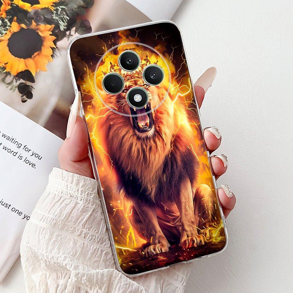 For OPPO Reno12 F CPH2637 Fashion Cool Patter Phone Case For Oppo Reno 12F Reno12 FS 5G Soft Silicone TPU Cases