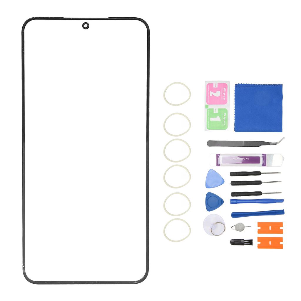 Screen Replacement Front Outer Lens Glass Screen Replacement Repair Kit for Samsung Galaxy S23