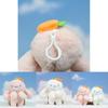 Adorable Ins Style Carrot Bunny Plush Toy Keychain Doll For Bags And Accessories