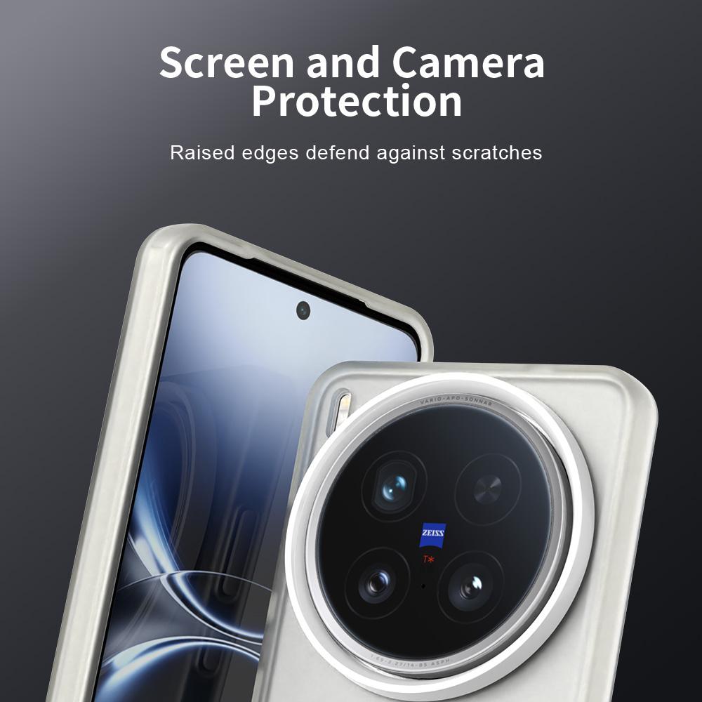 Frosted Case For Vivo X200 Ultra Cover Vivo X200 Ultra Fundas Coque Matte Translucent PC Soft TPU Phone Bumper Vivo X200 Ultra