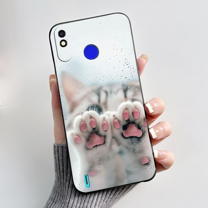 For Tecno Pop 3 Plus Spark 4 Lite Casing Luxury Cute Cool Boys Girls Black Matte Soft silicone Shockproof Back Phone Cover Case