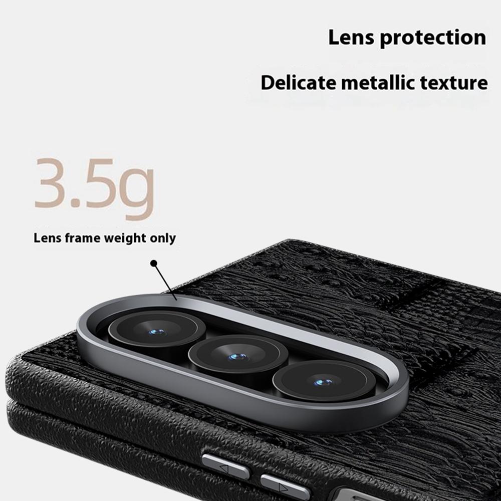 ABEEL For Samsung Galaxy Z Fold7 5G Case Compatible with MagSafe Beast Texture Micro-Embossing Back Cover
