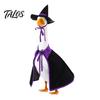 Halloween Goose Costume Ghost Outfit, Christmas Porch Apparel, Festive Thanksgiving Outfit for 23 Inch Statue, Outdoor Garden Yard Lawn Decoration