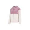 adidas Velvet Jackets Women's Pink Hooded Thickened And Fleece Lined HN0670