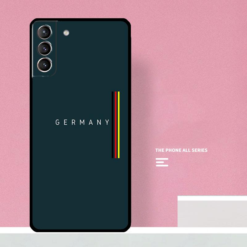 Germany Flag Emblem Phone Case For Samsung Galaxy S25 Ultra S20 S21 S22 S23 S24 Plus S9 S10 S24 FE Cover Coque