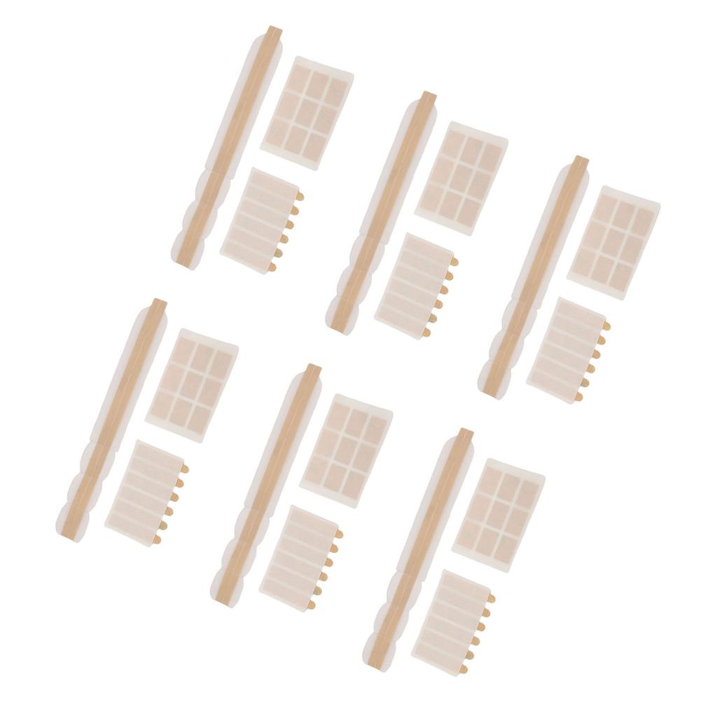 Filter Adhesive Strip Plastic Slim Transparent Double Sided Computer Slide Mount Holder Tab