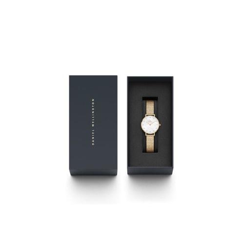 [Official/Authentic] Daniel Wellington Petite 28 Pressed Studio Lumine MOP White Crystal DW Women's Mother-of-Pearl Watch, a perfect gift for her. A s