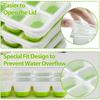 Ice Mold Cube Maker DIY Tray Kitchen Gadget Silicone Smooth Surface Household Accessories Washable Cream Makers