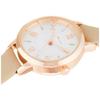 Fieldwork Analog Patre Watch, Pink Gold with Leather Strap, JN002-2, Women's, Gray