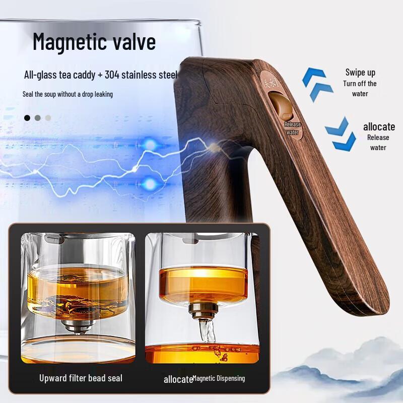 YIHUTEA Magnetic Rodless Tea Infuser Cup