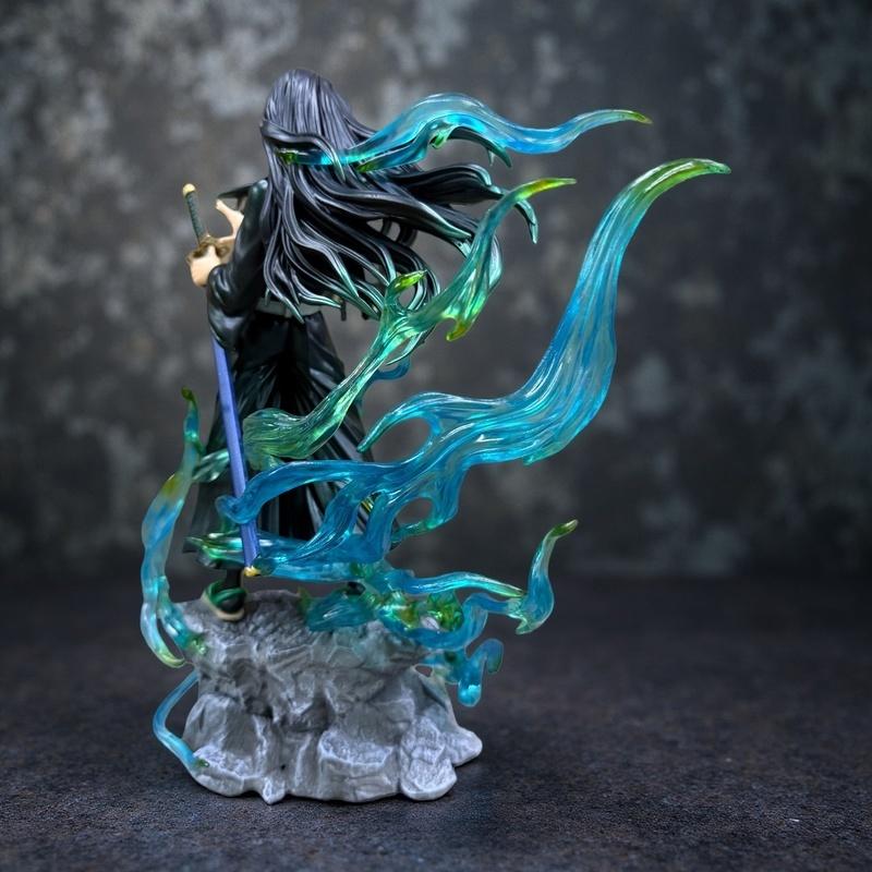 Demon Slayer Tokitou Muichirou Pvc Action Figure 33cm Anime Figure Gk Statue Model Toys Collection Doll Kids Christmas Gift Toy