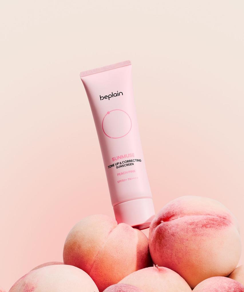 [Pink Tone-Up] Sunmuse Tone-Up & Correcting Sun Cream Peach Pink 50ml