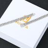 6mm Zircon Cuban Link Necklace & Bracelet: European/American Hip Hop Jewelry