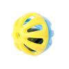 10 Stück Haustier Katzen Spielzeugball mit Glöckchen Haustier Interaktiver Ball Spielzeug Bunte Hohlkugeln Spielzeug für Hund Hamster Chinchillas