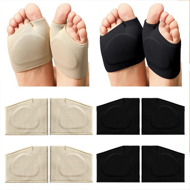 Silicone Gel Forefoot Pad High Heels Half Insoles Hallux Valgus Corrector Socks Metatarsal Pain Relief Insoles Foot Care Cushion