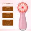 Sonic Electric Facial Cleansing Brush Waterproof Face Scrubber Cleanser Brush Skin Exfoliating Vibrating Deep Clean Face Cleaner