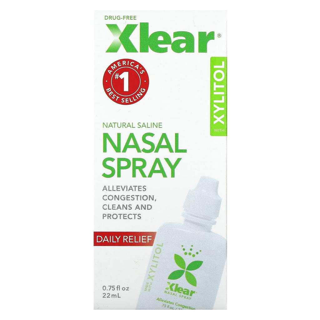 Natural Saline Nasal Spray, 22Ml (0.75Fl Oz)