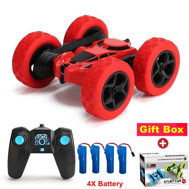 Remote Control Vehicle Fast Stunt Rc Car Double Sided 360 Rotating Truck High Speed Off Road 4x4 Cars Toy Gift For Boy Girl