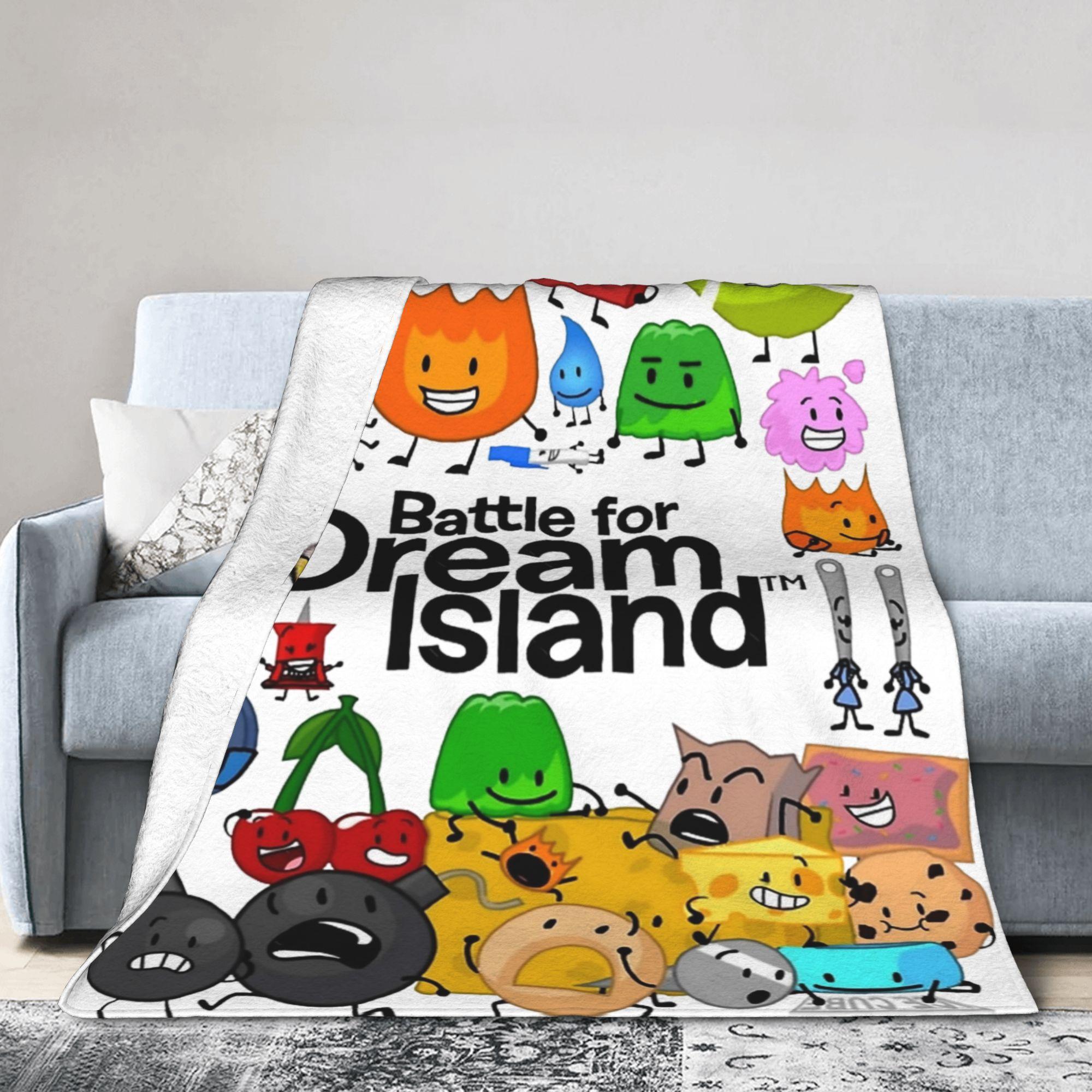 bfdi Battle for Dream Island  Blanket Super Soft Fleece Novelty Present  Throw Blankets Quilt 75X95CM
