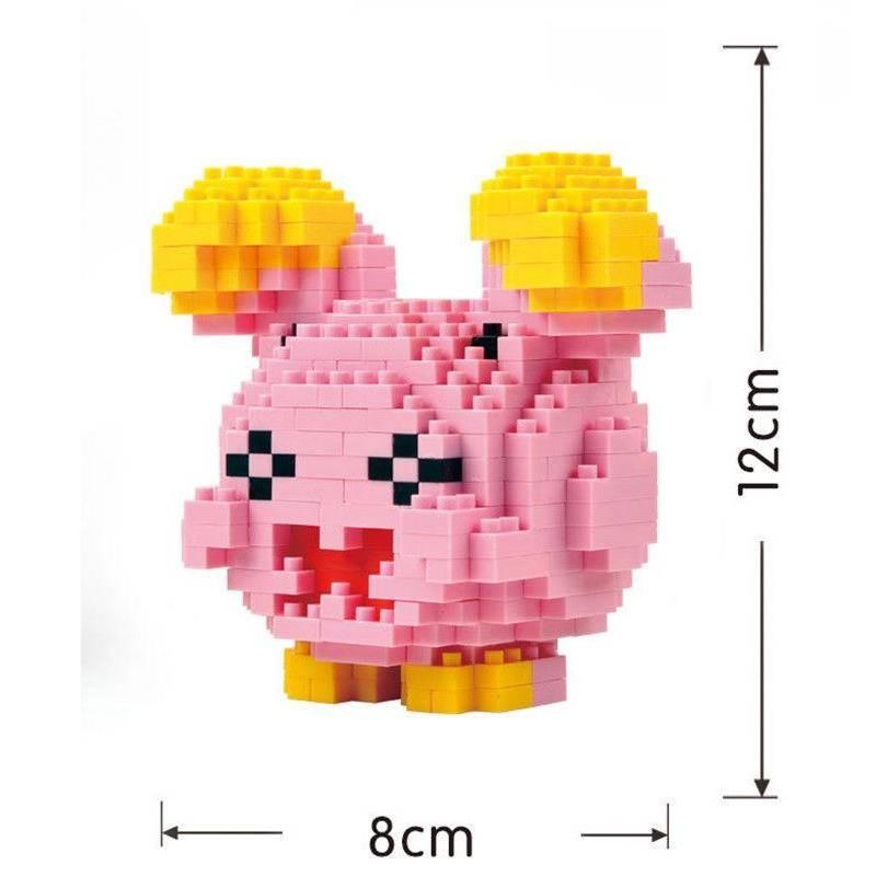 Anime Nano Mudkip Block Diamond Toy Mini Building Toy Pocket Monster
