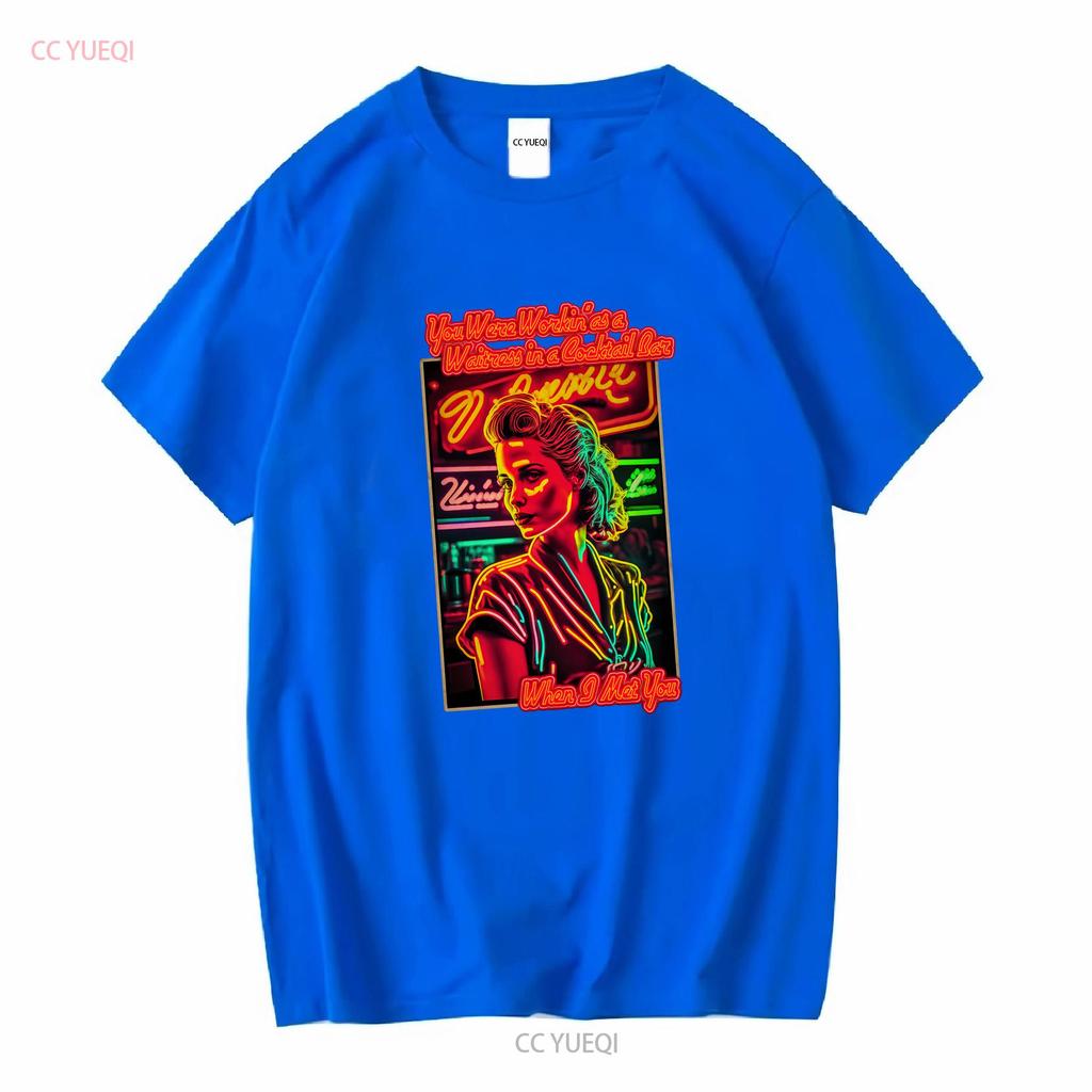The Huunisex League Dont You Want Me Lyric T Shirt Cb1377 Long Or Short Sleeves Vintage Washed Versatile Streetwear