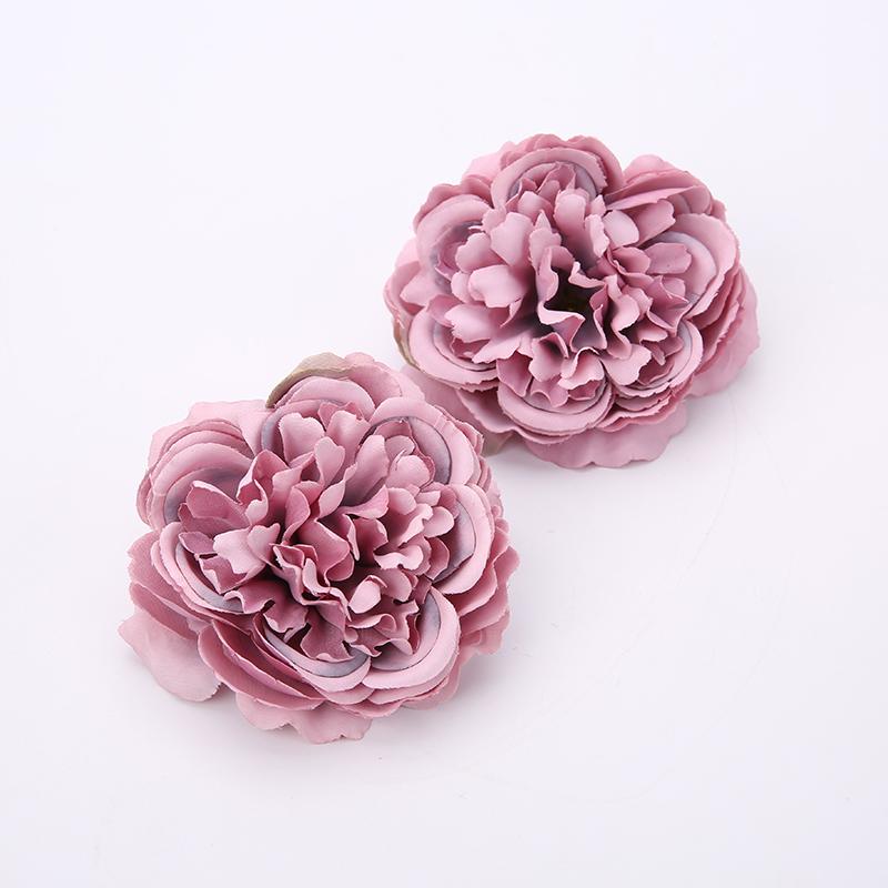 3/5Pcs Artificial Flower Head Party Birthdays for Home Room Decoration New Year's Wedding Decor Gifts Valentine's Day Supplies