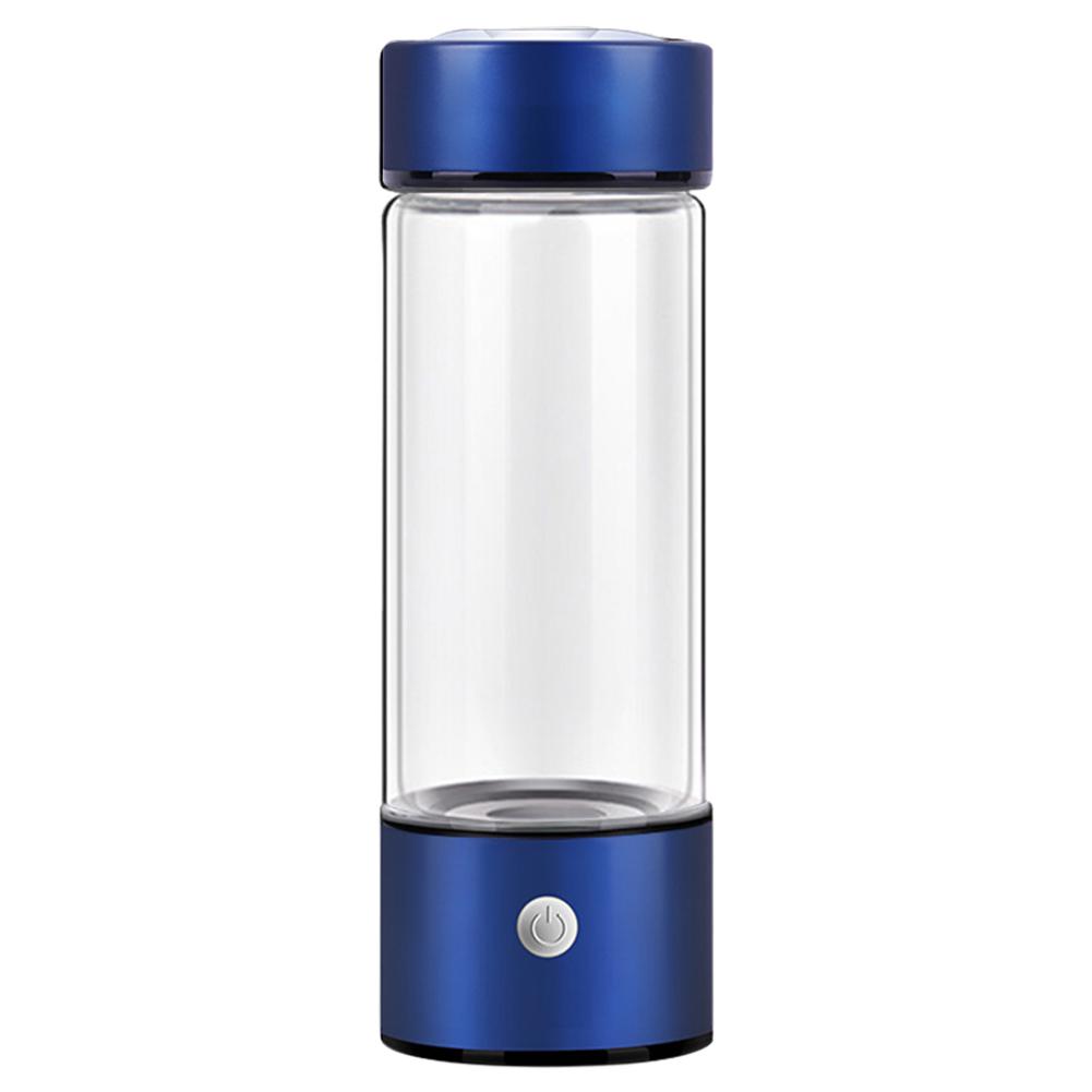 

Бутылка Hydropure Water 3 Быстрый электролиз Портативный генератор бутылки с водородной водой Машина для получения водородной воды для упражнений во время путешествий 0.4L чёрный