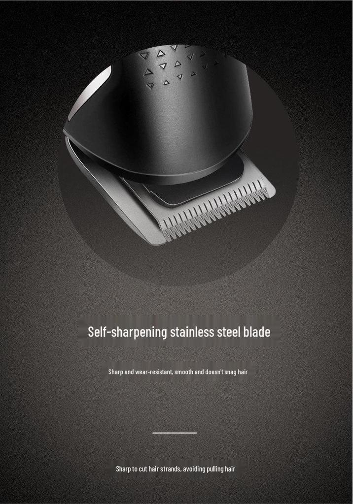 Six-in-One Electric Hair Trimmer and Body Grooming Kit - Full Body Washable Clippers