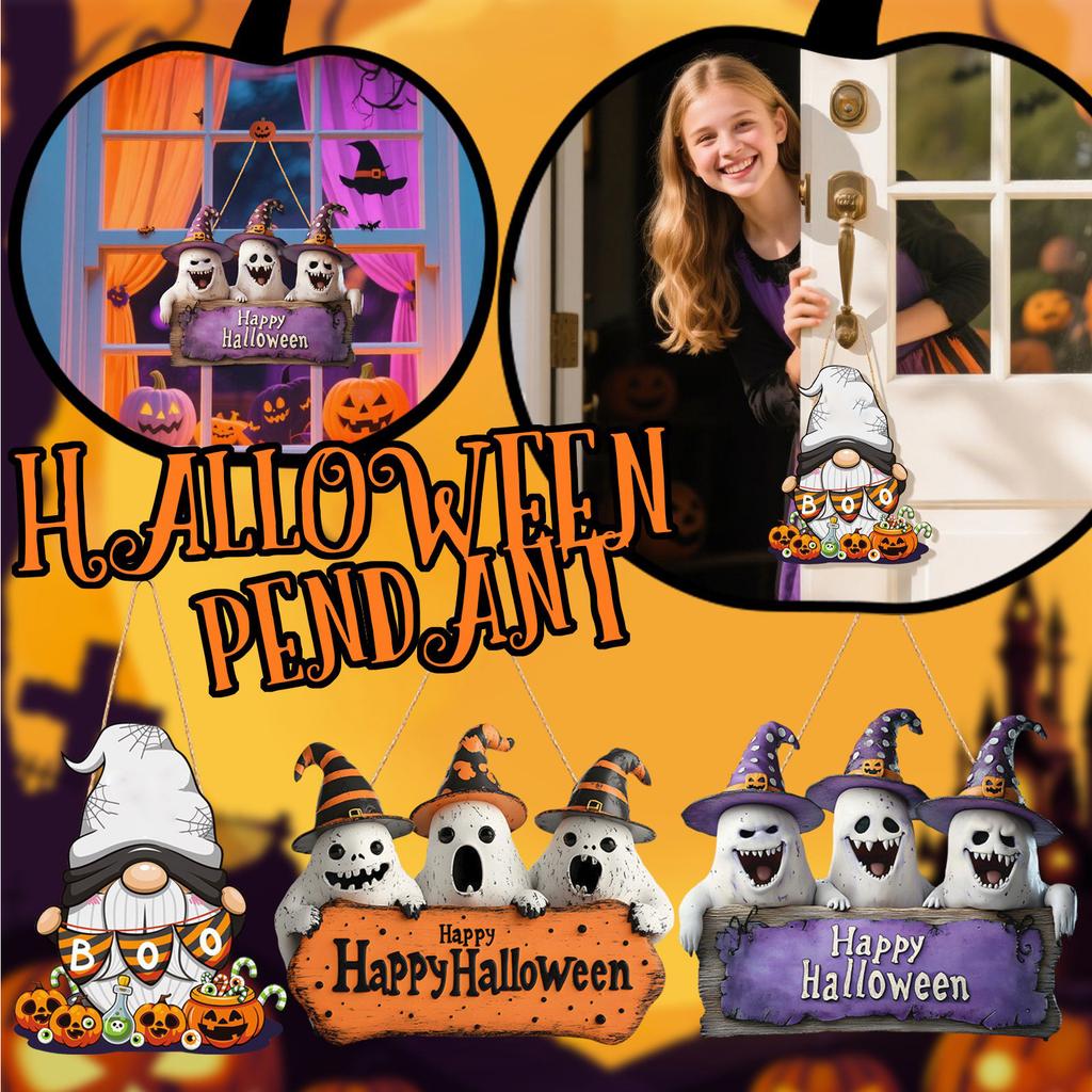 Halloween Party Decoration P Umpkin B At Door Hanging Atmosphere Decoration Pendant Pendant