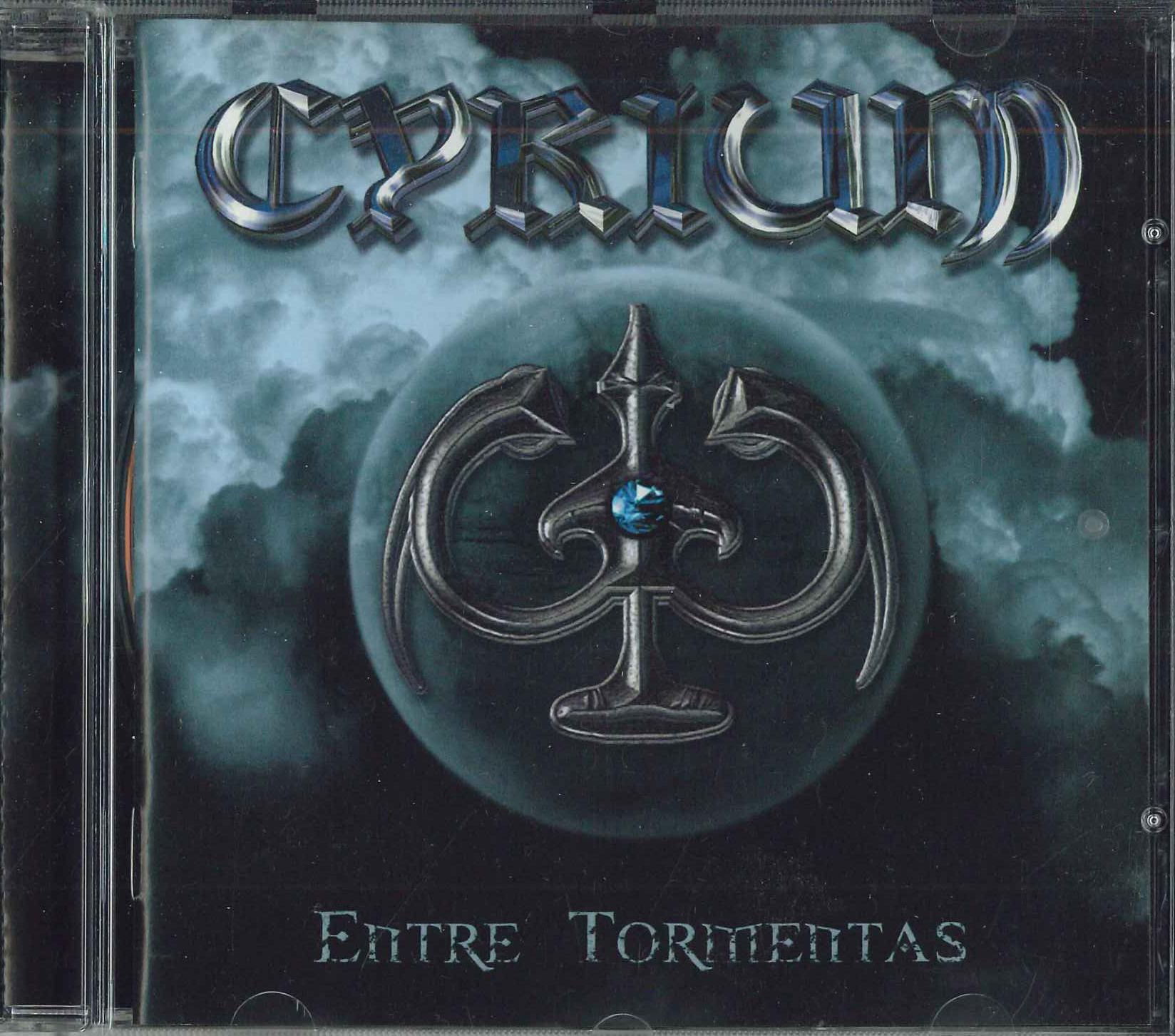 

CD CYRIUM Entre Tormentas CYR001CD SANTO GRIAL 2009 Spain Rock Used