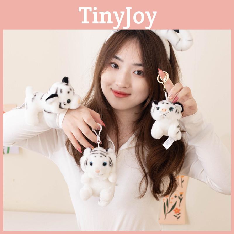 Adorable Plush Animal Tiger Panda Bunny Toy Wristband With Soft Short Fur