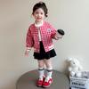 2025 Girls' Spring/Autumn Fashionable Baseball Jacket - Casual Outerwear for Baby Girls