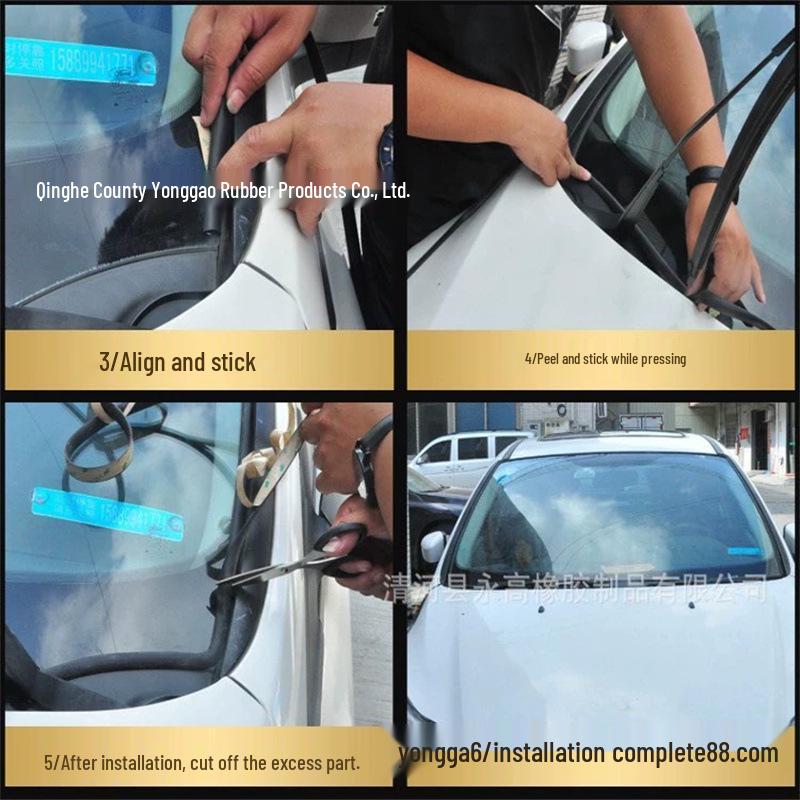 

Уплотнительная лента люка автомобиля и отделка кромки окна