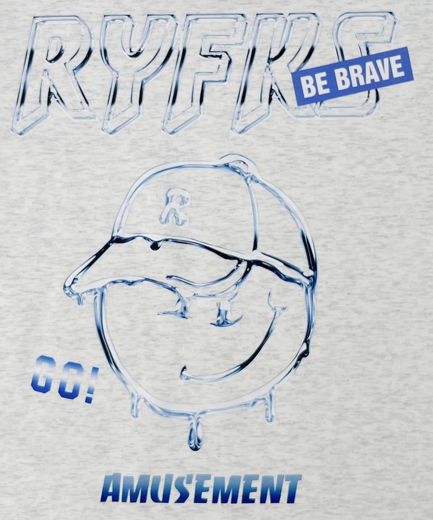 RAYFIKERS Ice Graphic Character Short Sleeve Mq2Tu260_Oatmeal