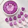55 Compartment Heart Silicone Candle Mold Valentine's Day Candles Making Kit DIY Love Cake Chocolate Baking Mould Party Gifts