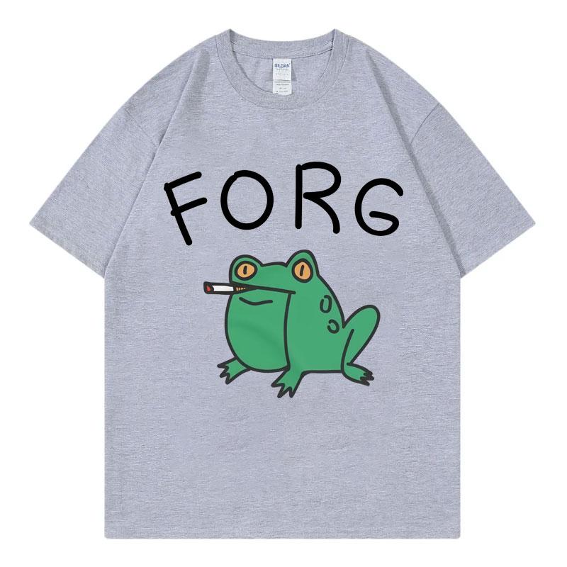 Funny Frog Meme Graphic T Shirts Men Women Clothing High Quality Fashion Short Sleeve Tshirt Summer Casual Loose Cotton T Shirt