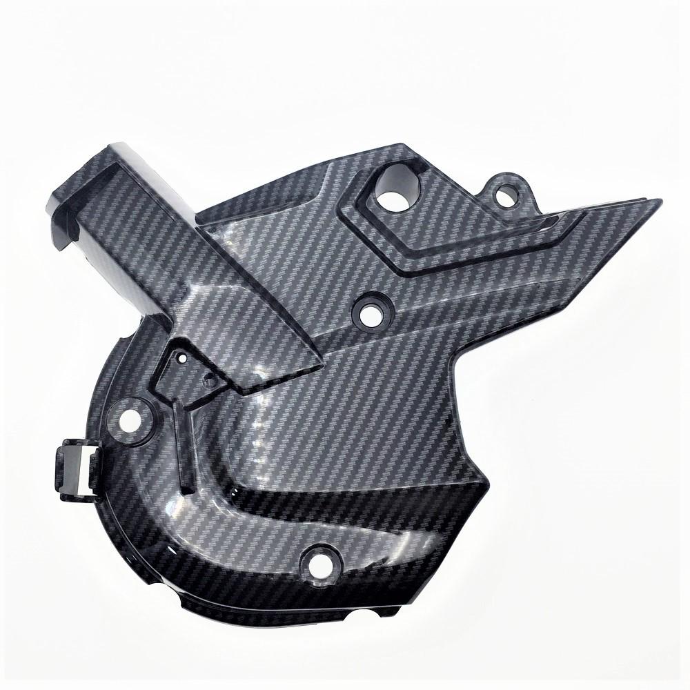 Carbon Fiber Pattern Left Box Front Cover for Honda ADV150/PCX150 (2019+)