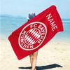 Personalized Bayern Munich Crest Beach Towel Microfiber Beach Towel Thin Absorbent for Beach Swimming Yoga Bath Sports. 0910183