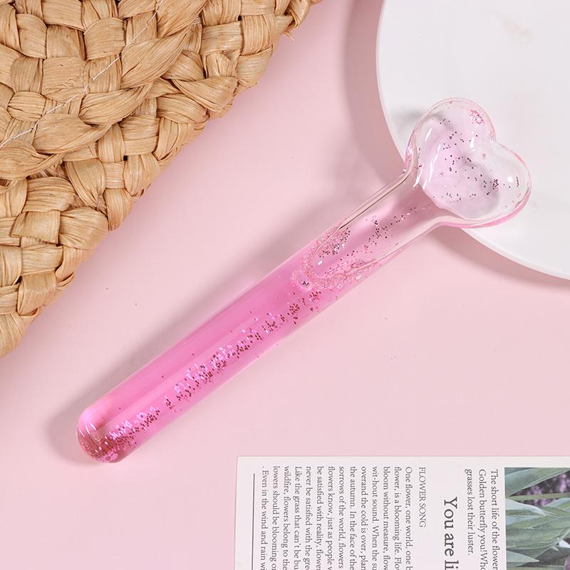Heart Shape Ice Globes For Women Facials Cooling Beauty Balls Face Roller Compress Ice Ball Eye Massager Freezer Globes Tool