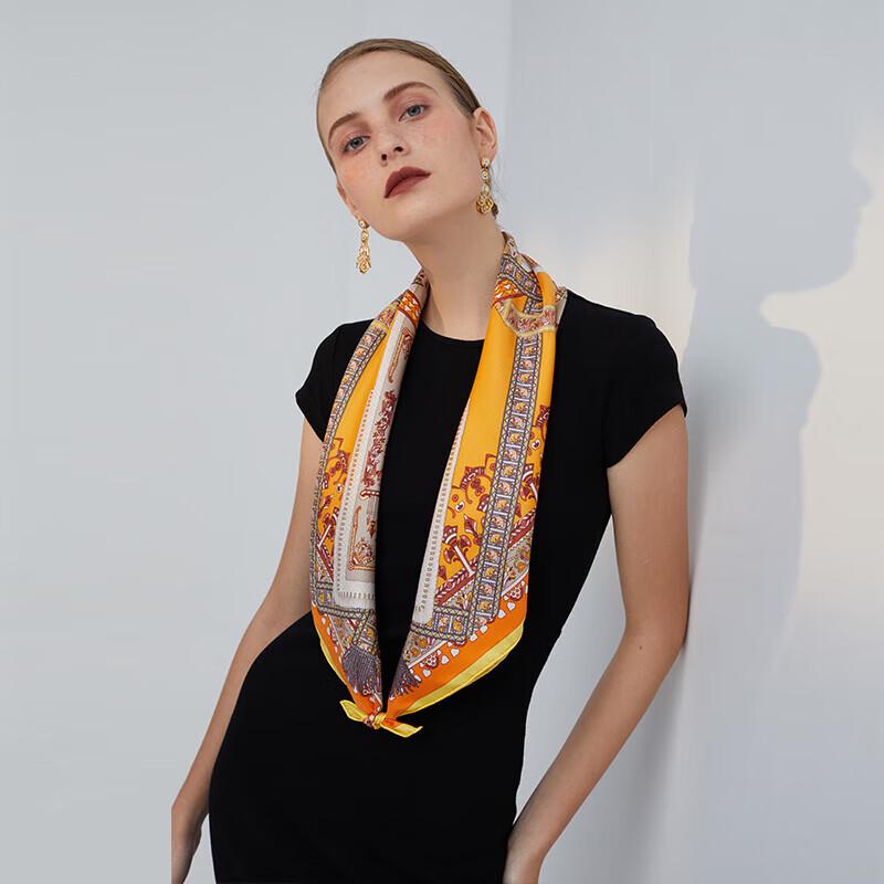 Aurora Zhaohua 100% Mulberry Silk Scarf