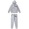 Streetwear Hooded Sweatshirt Set Loose Fit Embroidery Winter Casual Top Youth
