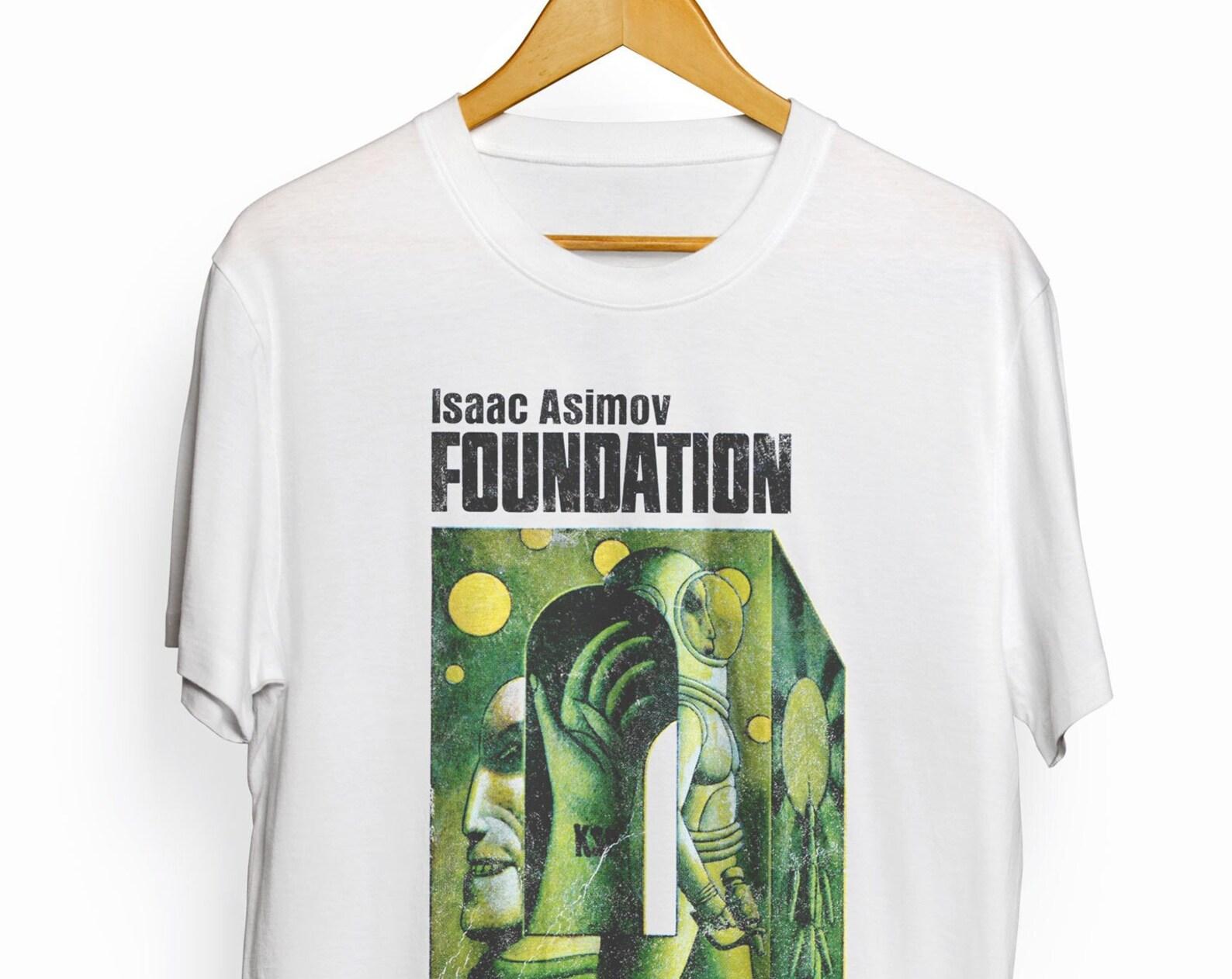 Foundation T-shirt - vintage sci-fi - classic - isaac asimov T-shirt 4XL